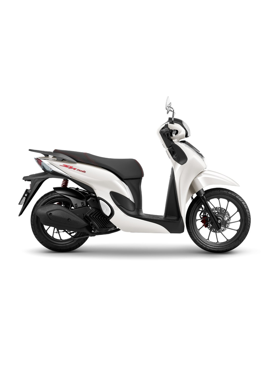 Honda SH Mode 2027 màu Trắng – Đen, phiên bản mới ra mắt tháng 9/2026
