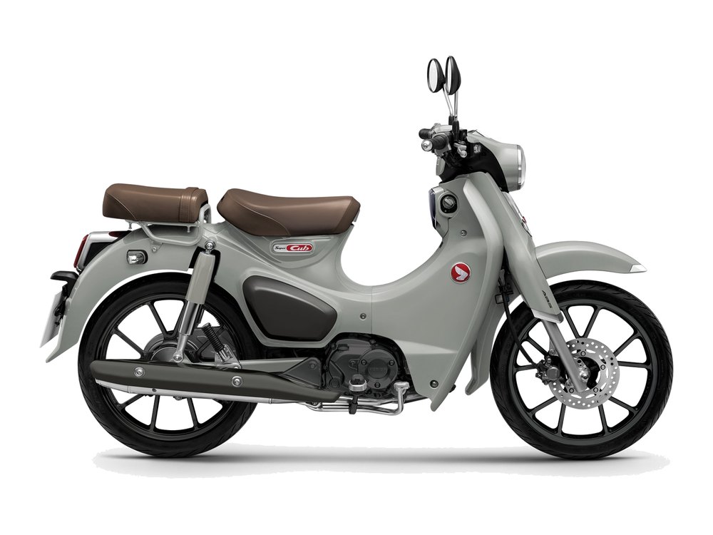Honda Super Cub 125 2026 màu xám đen tại HEAD Việt Thái Quân
