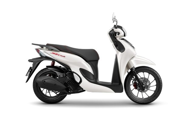 Honda SH Mode 2027 màu Trắng – Đen, phiên bản mới ra mắt tháng 9/2026