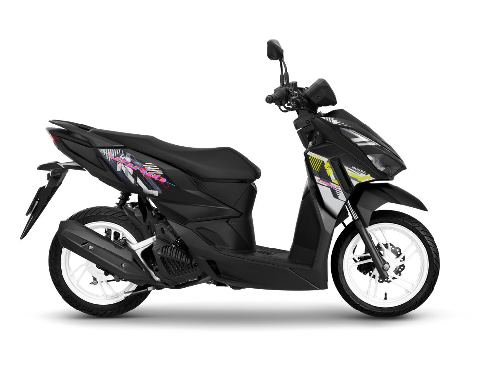 Honda Vario 125 bản Street màu đen trắng